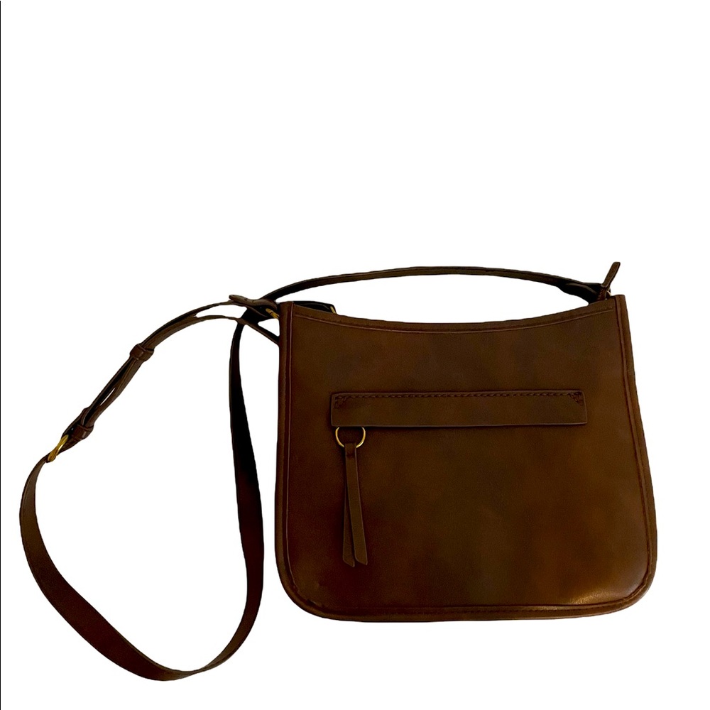 Target brown satchel
